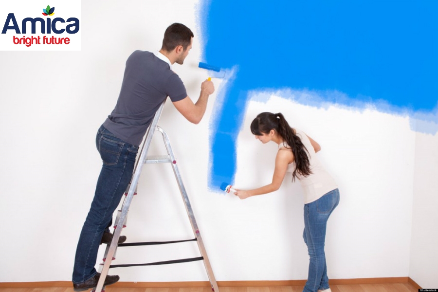 Mẹo sơn nhà bền đẹp và tiết kiệm – các gia đình nên biết